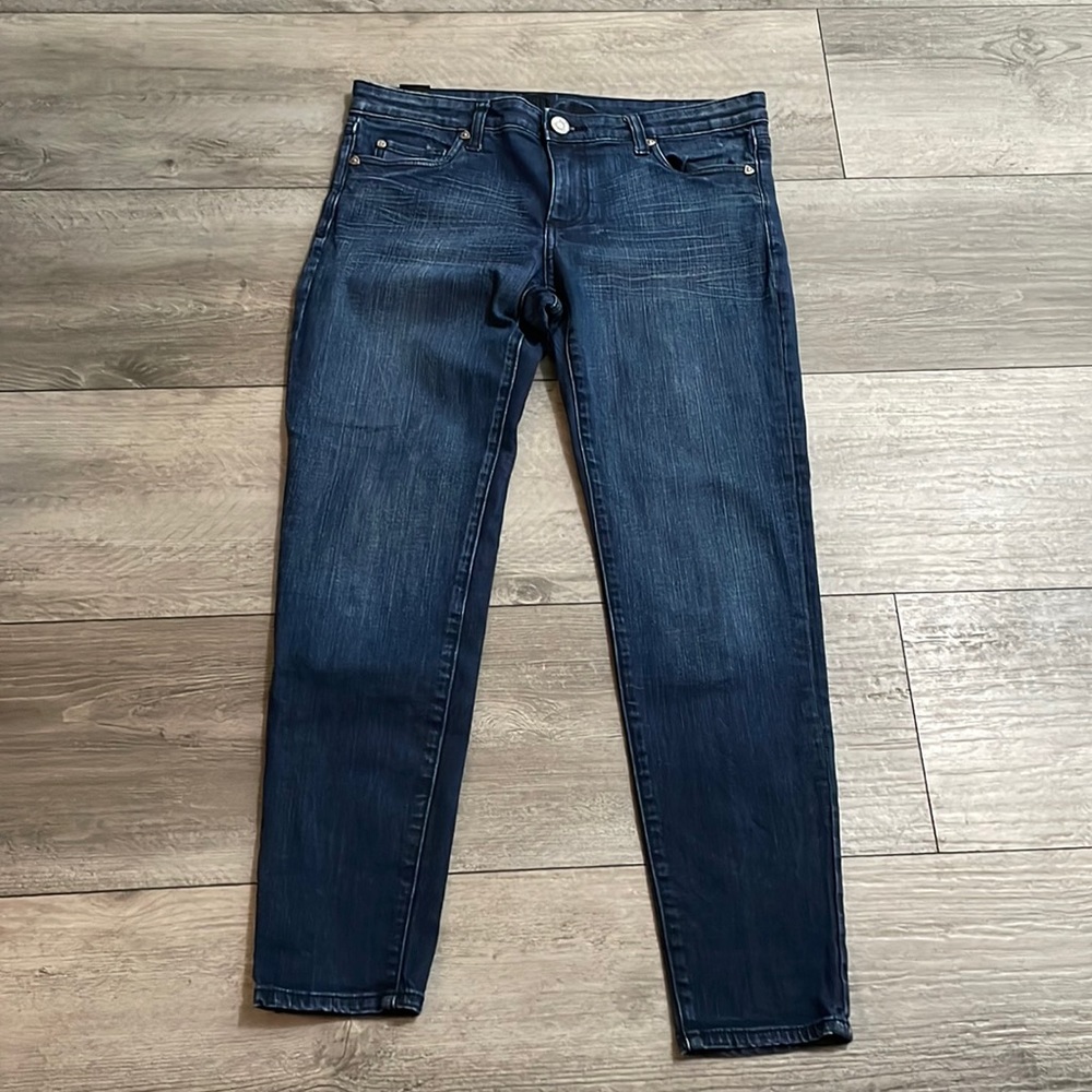 Kut from the Kloth, KP 462MB1N, size 10, skinny, dark denim